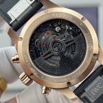Super clone IWC Pilot's Watch Performance Chronograph 41mm - IW388309 Rose Gold Black Dial - Thumbnail Image 4
