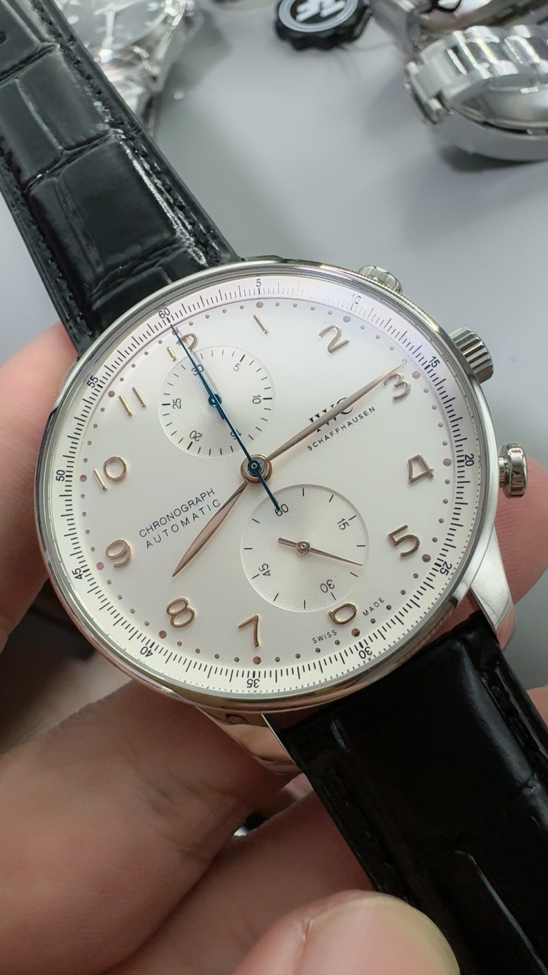 Everyday splashes are the limit of a thirty-metre rated steel case