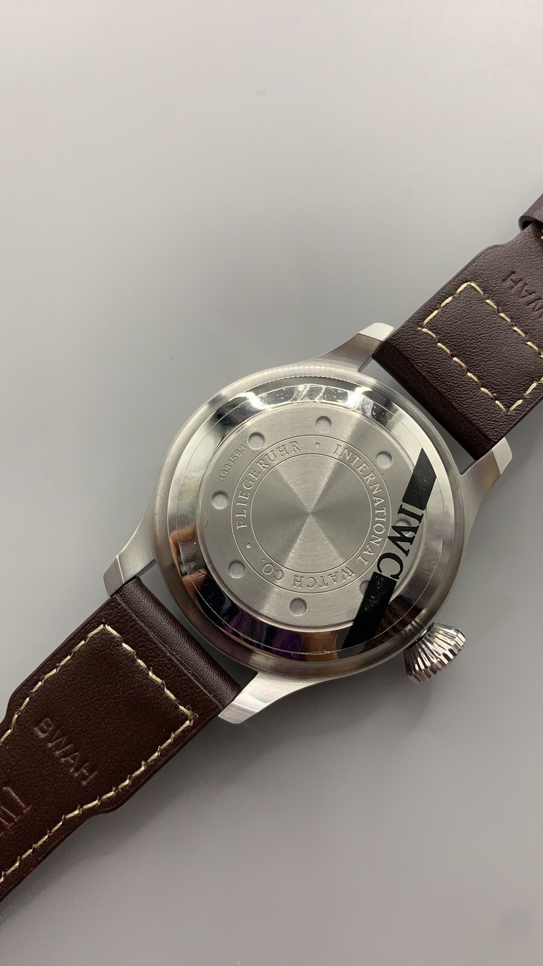 Super clone IWC Big Pilot's Watch Ref. IW501015 Green Dial - Image 9