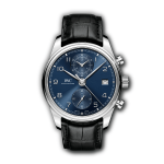 Portugieser Chronograph Classic IW390303 replica, steel blue dial at 42mm