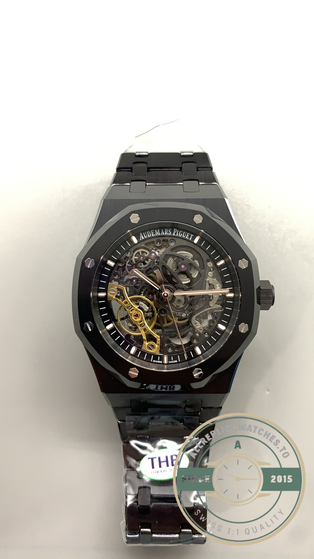 1 to 1 Audemars Piguet Royal Oak Openworked 41mm Black Ceramic Ref.15416CE.OO.1225CE.01 - Image 2