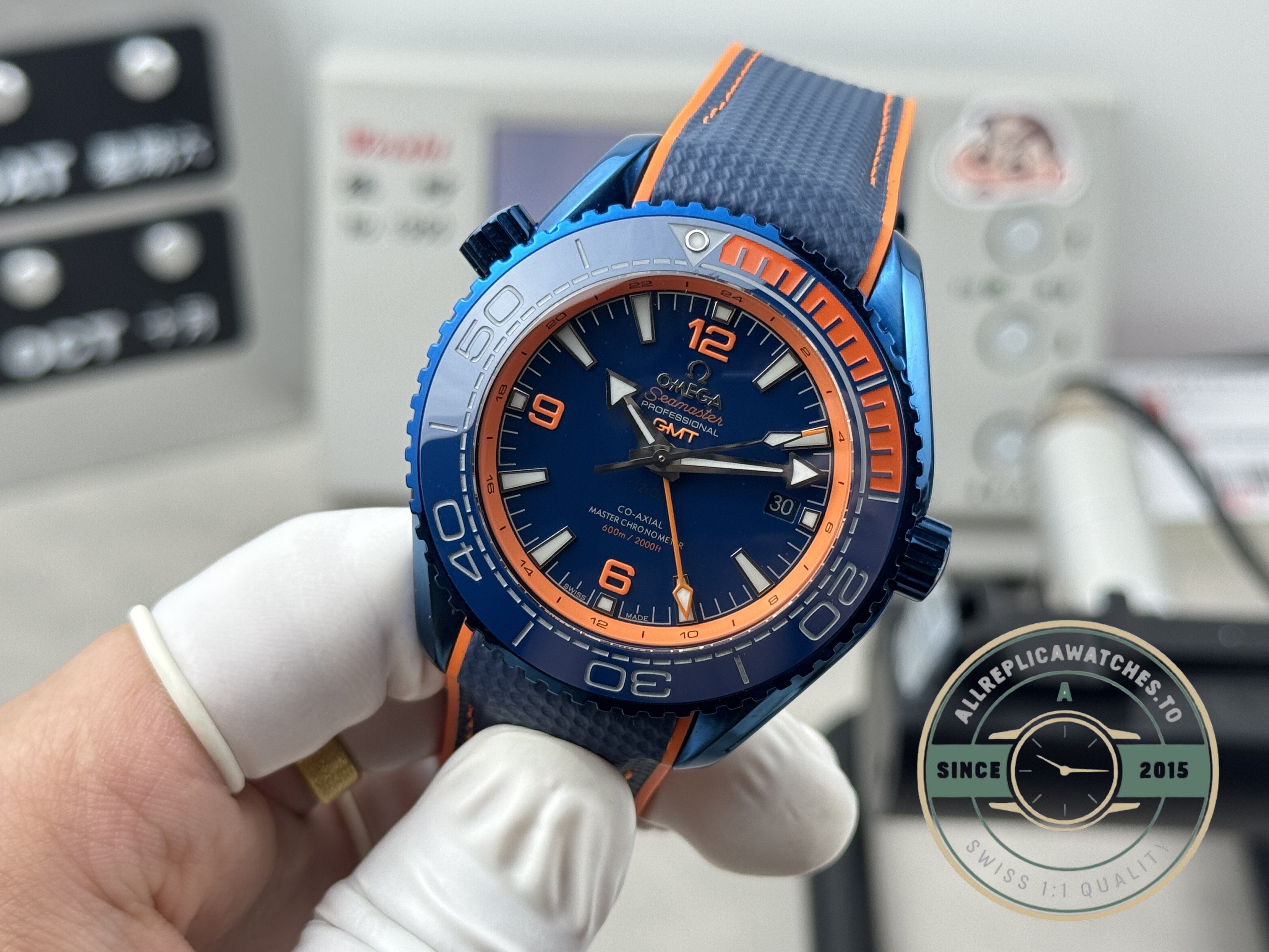 Omega built the Cal. 8900 that the clone calibre in this Big Blue Planet Ocean copies