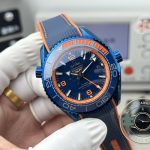 Planet Ocean 600M, the tool end of the Omega Seamaster range, in Big Blue clone form