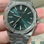 Super Clone Audemars Piguet Royal Oak Green Dial 15510ST.OO.1320ST.09 41mm - Thumbnail Image 2