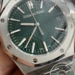 Super Clone Audemars Piguet Royal Oak Green Dial 15510ST.OO.1320ST.09 41mm - Thumbnail Image 6