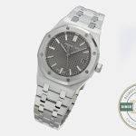 Replica Audemars Piguet Royal Oak Grey Dial 15400ST.OO.1220ST.04 - Thumbnail Image 3