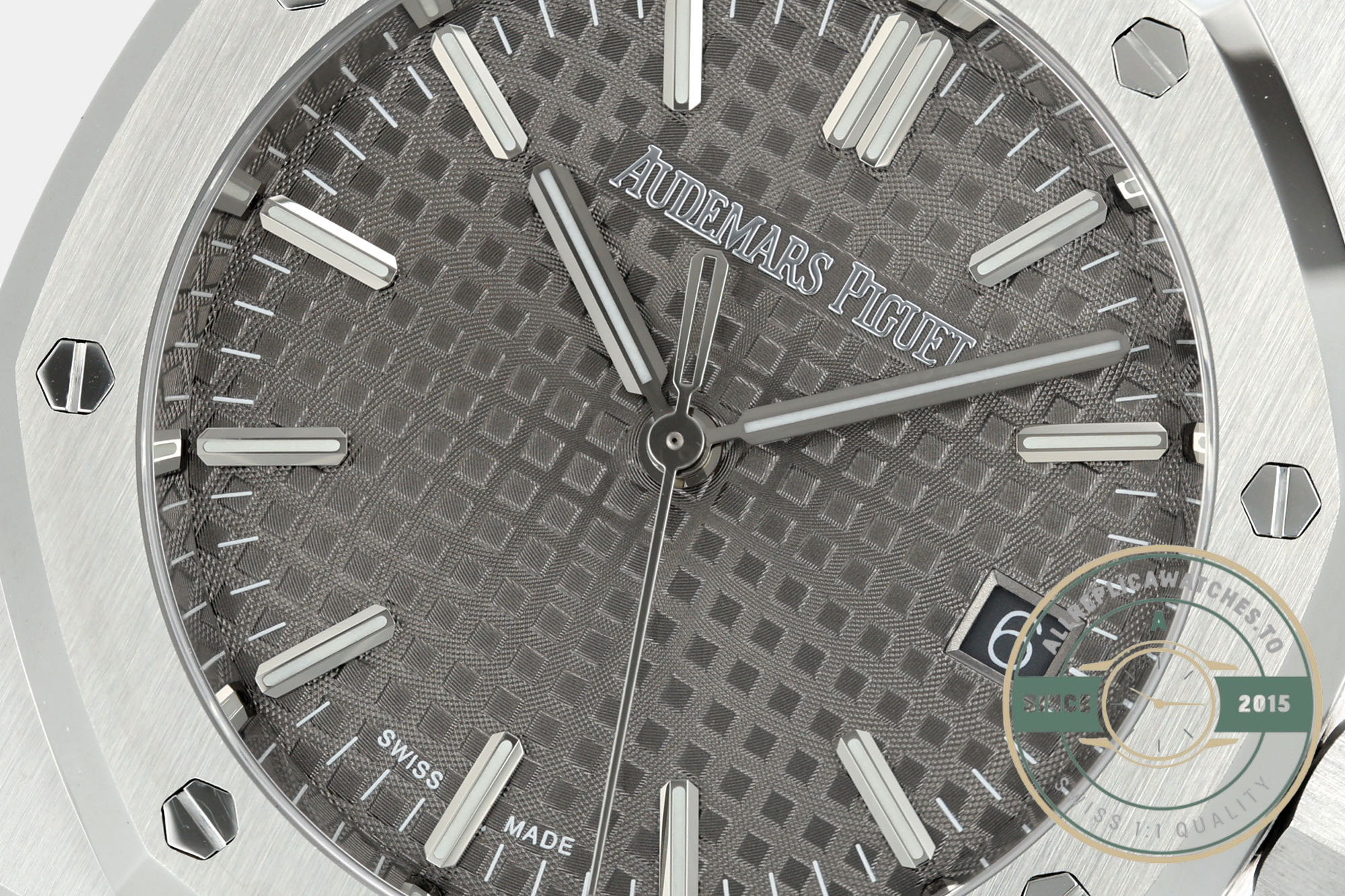 Replica Audemars Piguet Royal Oak Grey Dial 15400ST.OO.1220ST.04 - Image 4