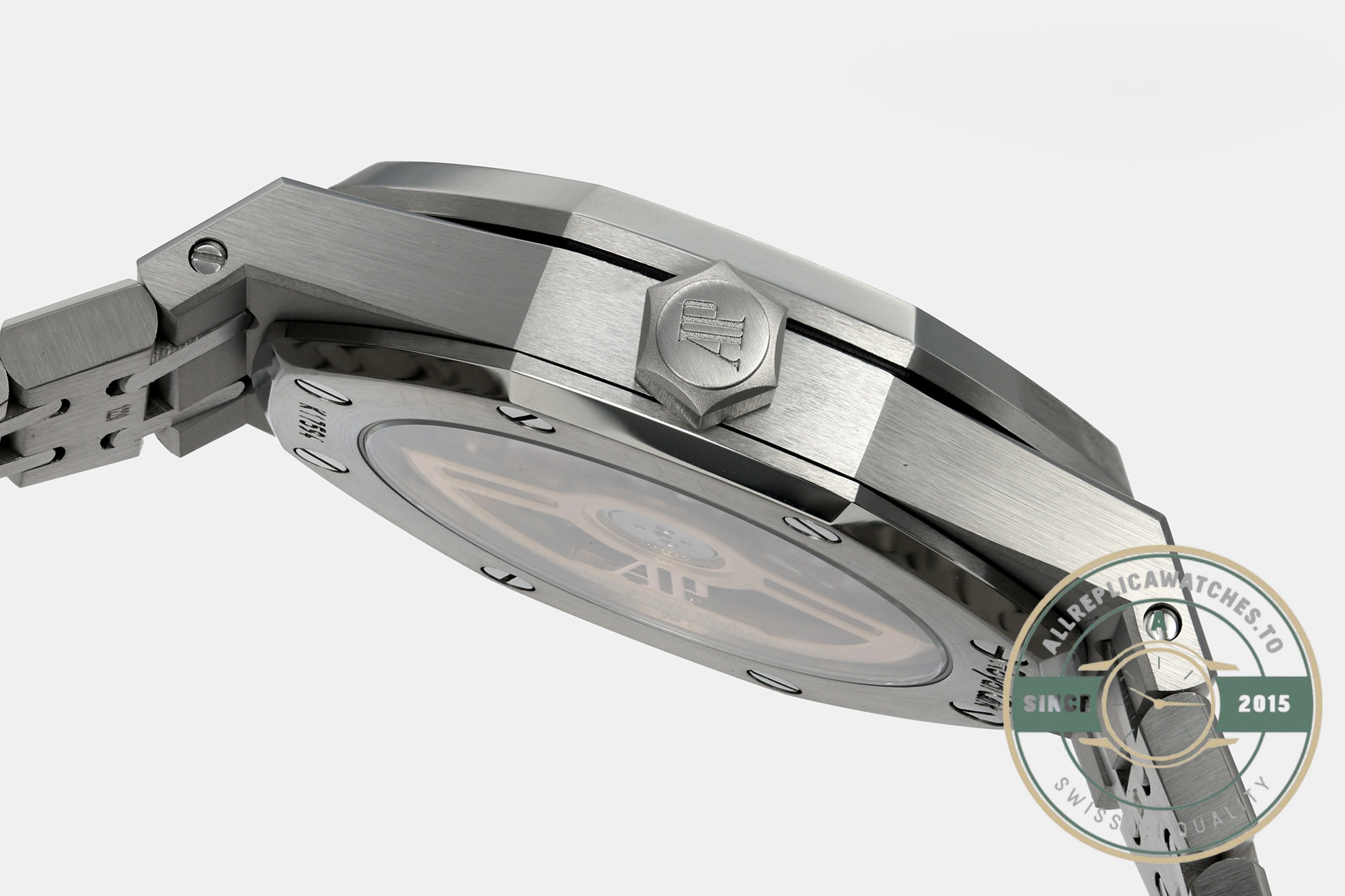 Replica Audemars Piguet Royal Oak Grey Dial 15400ST.OO.1220ST.04 - Image 7