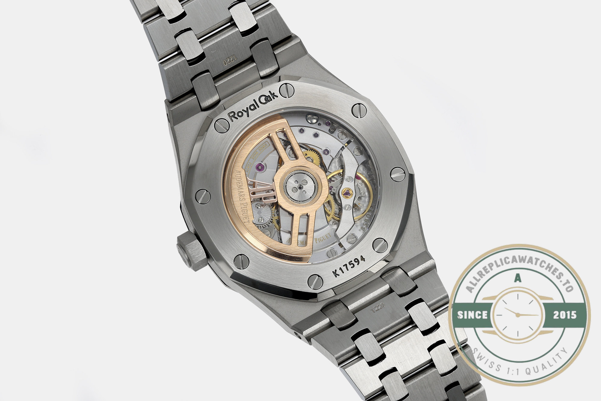Replica Audemars Piguet Royal Oak Grey Dial 15400ST.OO.1220ST.04 - Image 9