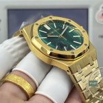 Replica Audemars Piguet Royal Oak 41mm Yellow Gold Green Dial Ref.15513BA.OO.1320BA.01 - Thumbnail Image 7