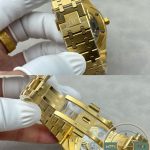 Replica Audemars Piguet Royal Oak 41mm Yellow Gold Green Dial Ref.15513BA.OO.1320BA.01 - Thumbnail Image 10
