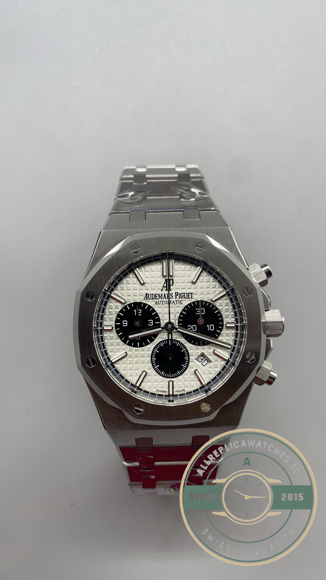 Replica Audemars Piguet Royal Oak Chronograph 41mm Panda Dial Ref.26331ST.OO.1220ST.03 - Image 2