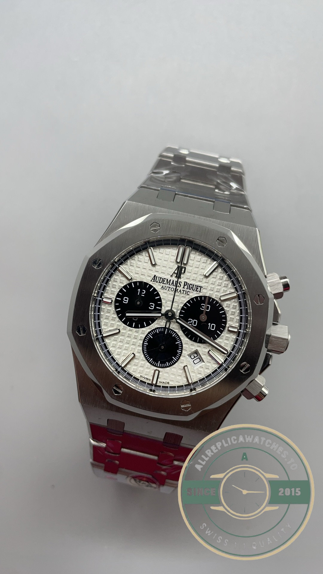 Replica Audemars Piguet Royal Oak Chronograph 41mm Panda Dial Ref.26331ST.OO.1220ST.03 - Image 3
