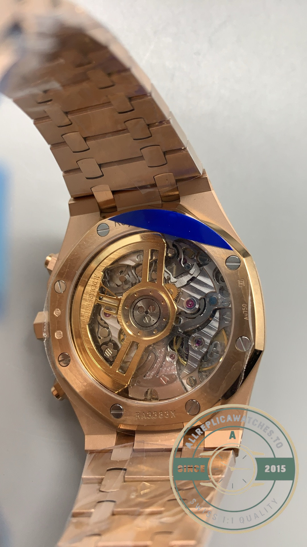 Replica Audemars Piguet Royal Oak Chronograph 41mm Rose Gold Silver Dial Ref.26240OR.OO.1320OR.03 - Image 7