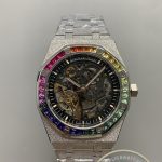 Replica Audemars Piguet Royal Oak Frosted Gold Rainbow Skeleton Ref.15412BC.YG.1224BC.03-B - Thumbnail Image 2