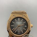 Replica Audemars Piguet Royal Oak Jumbo Extra-Thin 39mm Rose Gold Grey Dial Ref.16202OR.OO.1240OR.01 - Thumbnail Image 2