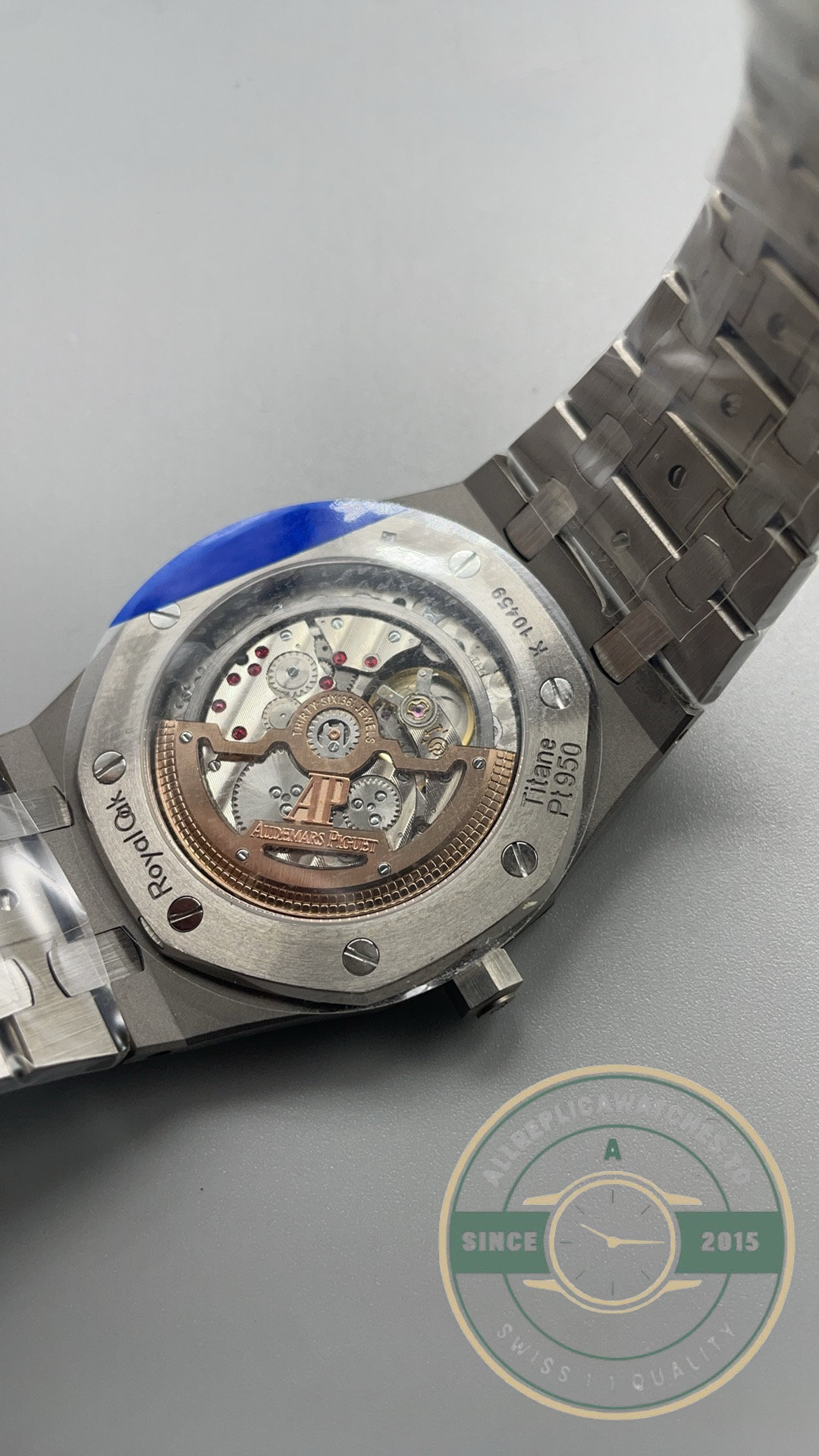 Audemars Piguet Royal Oak Jumbo 15202IP replica – photo 11