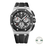 Audemars Piguet Royal Oak Offshore Chronograph 26420SO replica, black dial – front view