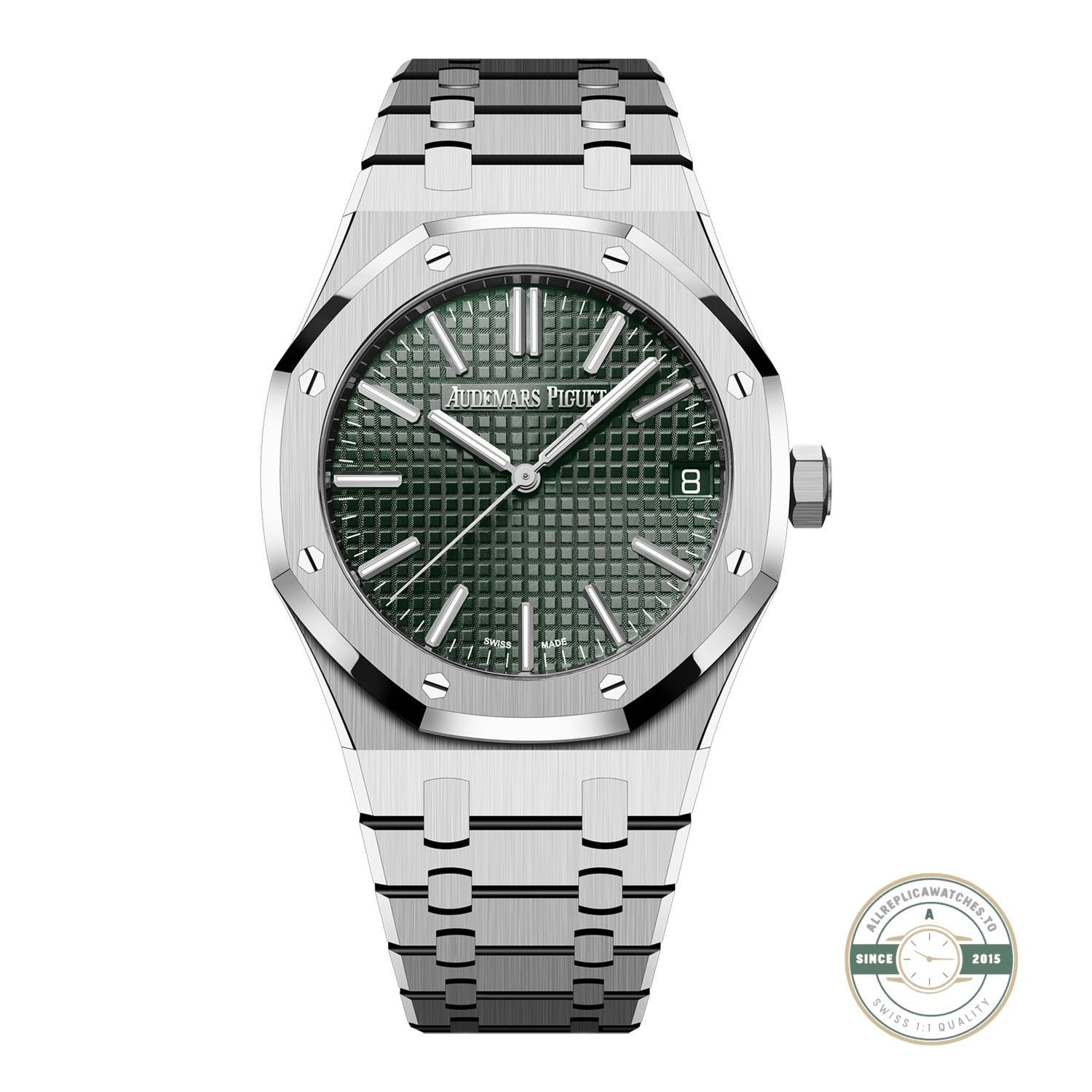 Super Clone Audemars Piguet Royal Oak Green Dial 15510ST.OO.1320ST.09 41mm - Image 7