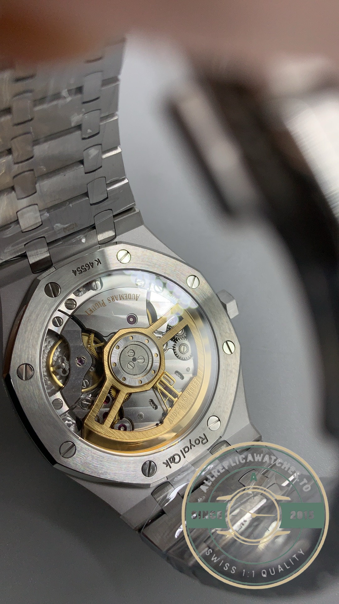 Super Clone Audemars Piguet Royal Oak Green Dial 15510ST.OO.1320ST.09 41mm - Image 14
