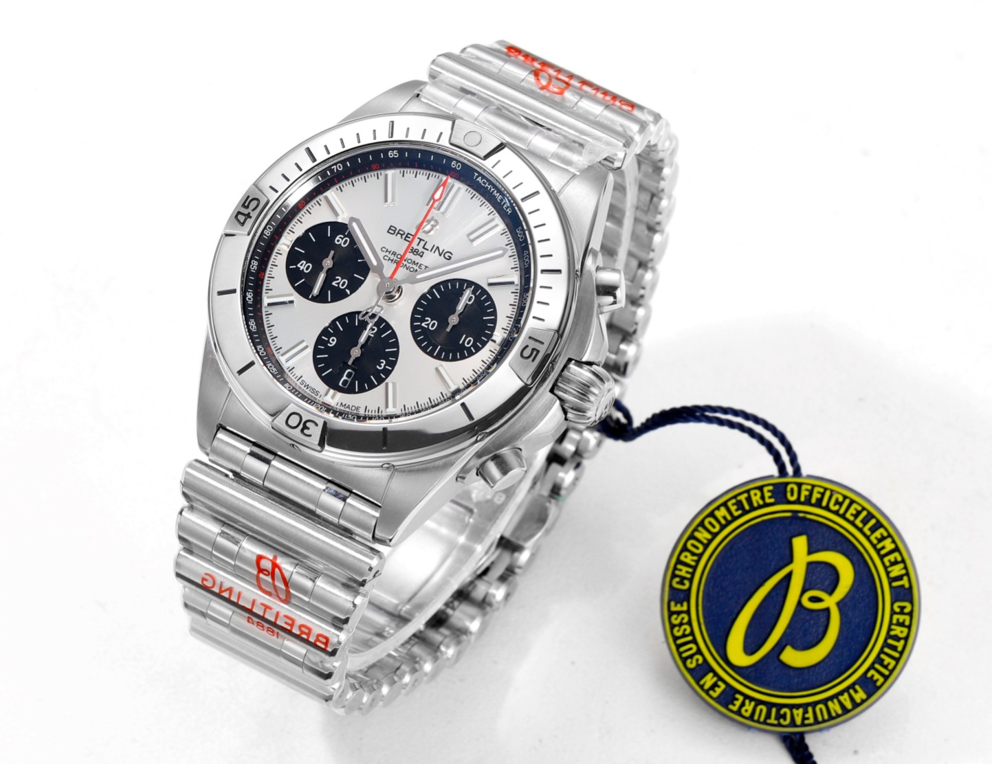 Replica Breitling Chronomat B01 Chronograph 42mm Ref. AB0134101G1A1 - Image 3