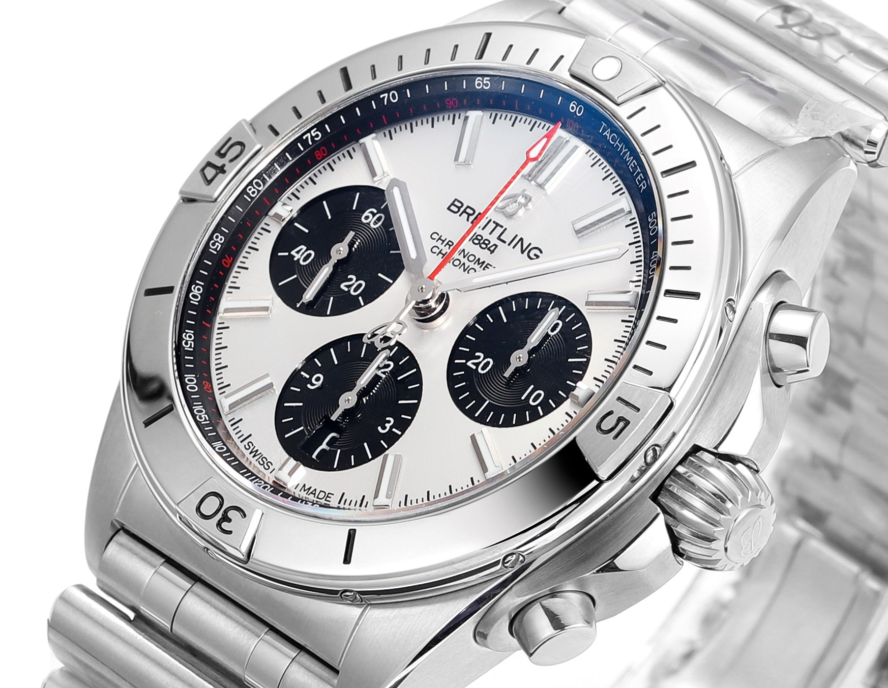 Replica Breitling Chronomat B01 Chronograph 42mm Ref. AB0134101G1A1 - Image 5
