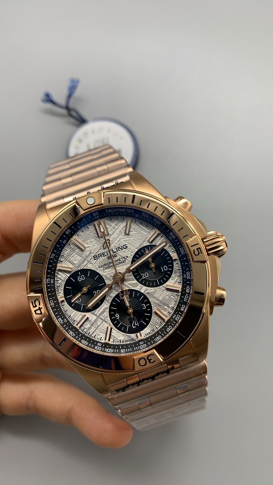Replica Breitling Chronomat B01 Erling Haaland Limited Edition 42mm Ref. RB01347A1F1R1 - Image 6