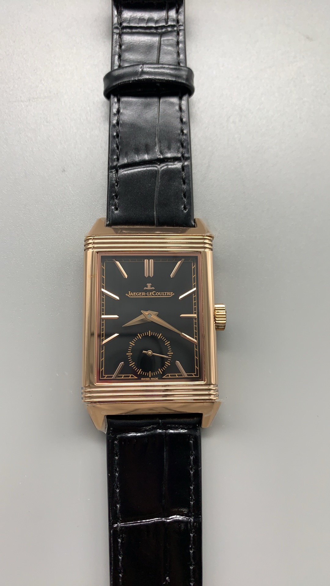 Replica Jaeger-LeCoultre Reverso Tribute Small Seconds Ref. Q713257J Rose Gold - Image 7