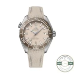 Omega Seamaster Planet Ocean 600M superclone, beige dial, Ref.215.32.44.21.09.001