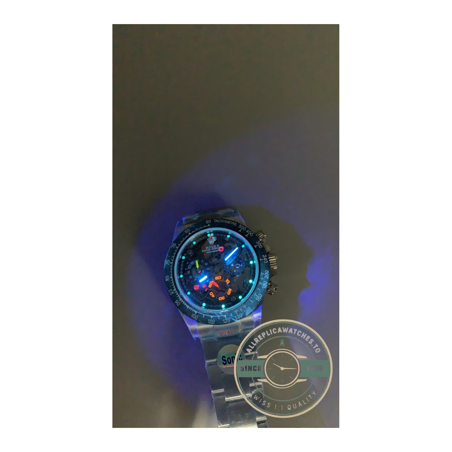 Replica Rolex Cosmograph Daytona Artisans de Genève "La Montoya" Ref.116520 - Image 11
