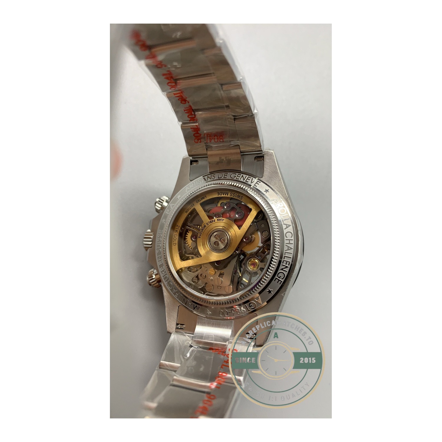 Replica Rolex Cosmograph Daytona Artisans de Genève "La Montoya" Ref.116520 - Image 8