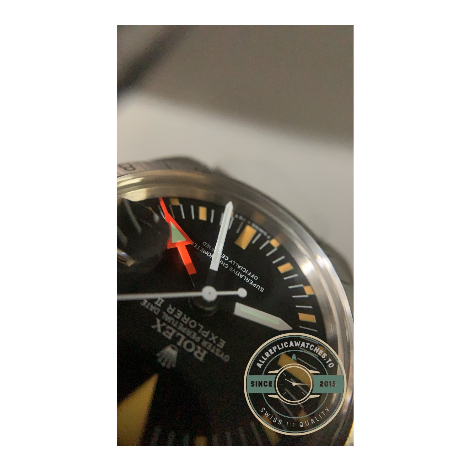 Rolex Explorer II 1655 Freccione replica – photo 5
