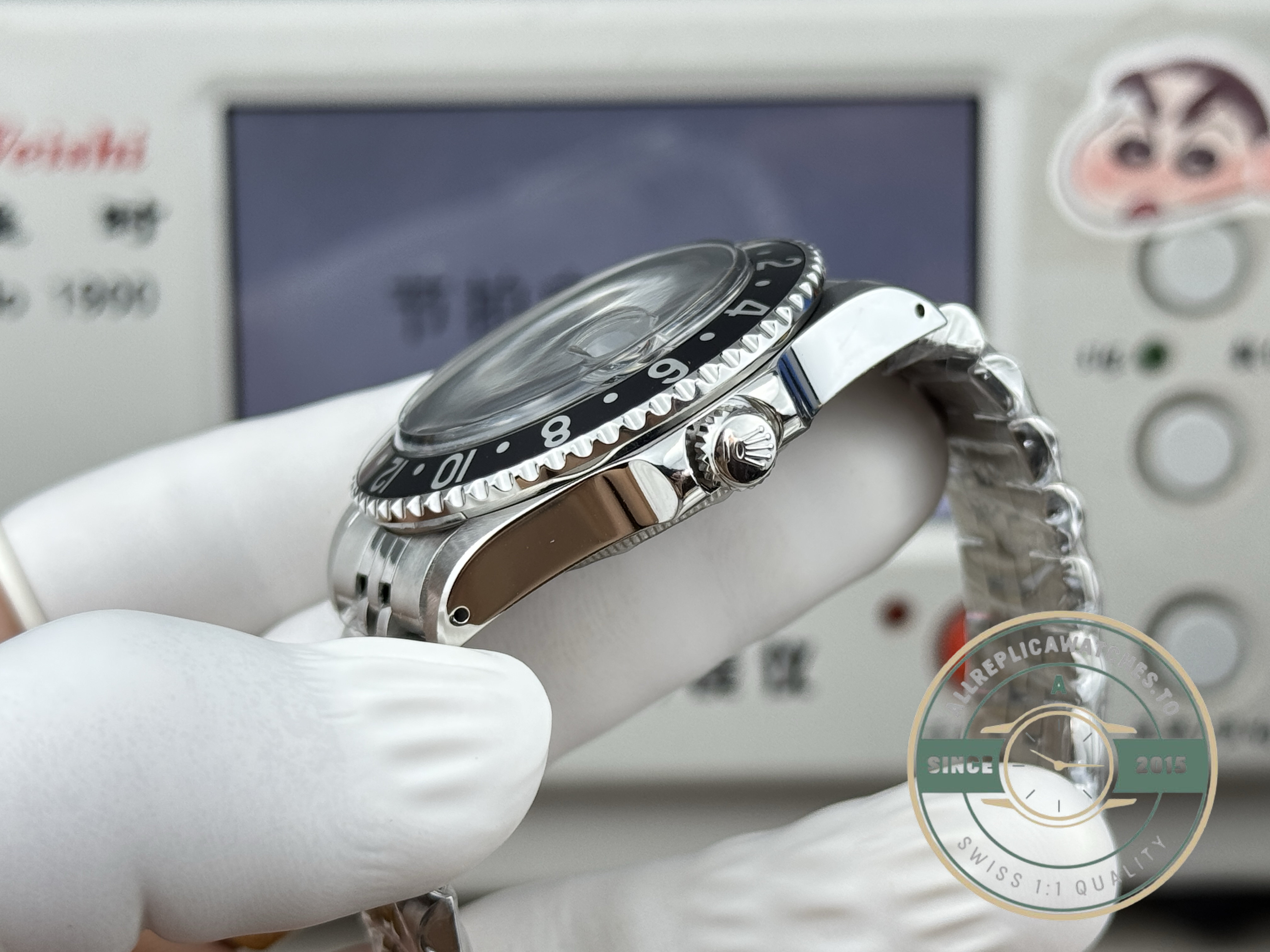 Rolex GMT-Master 16750 Black Bezel replica – photo 2