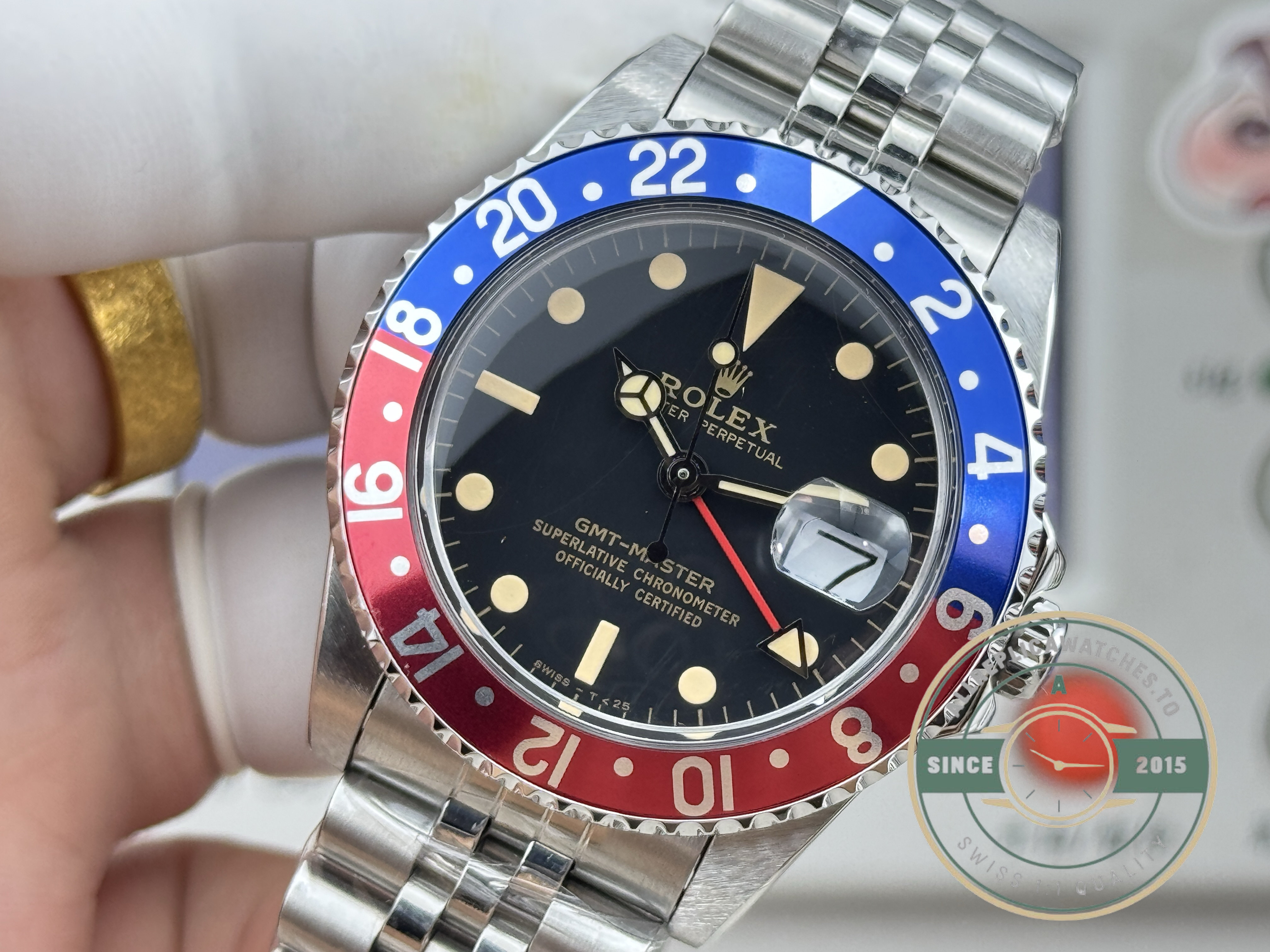 Rolex GMT-Master 16750 Pepsi replica – photo 3