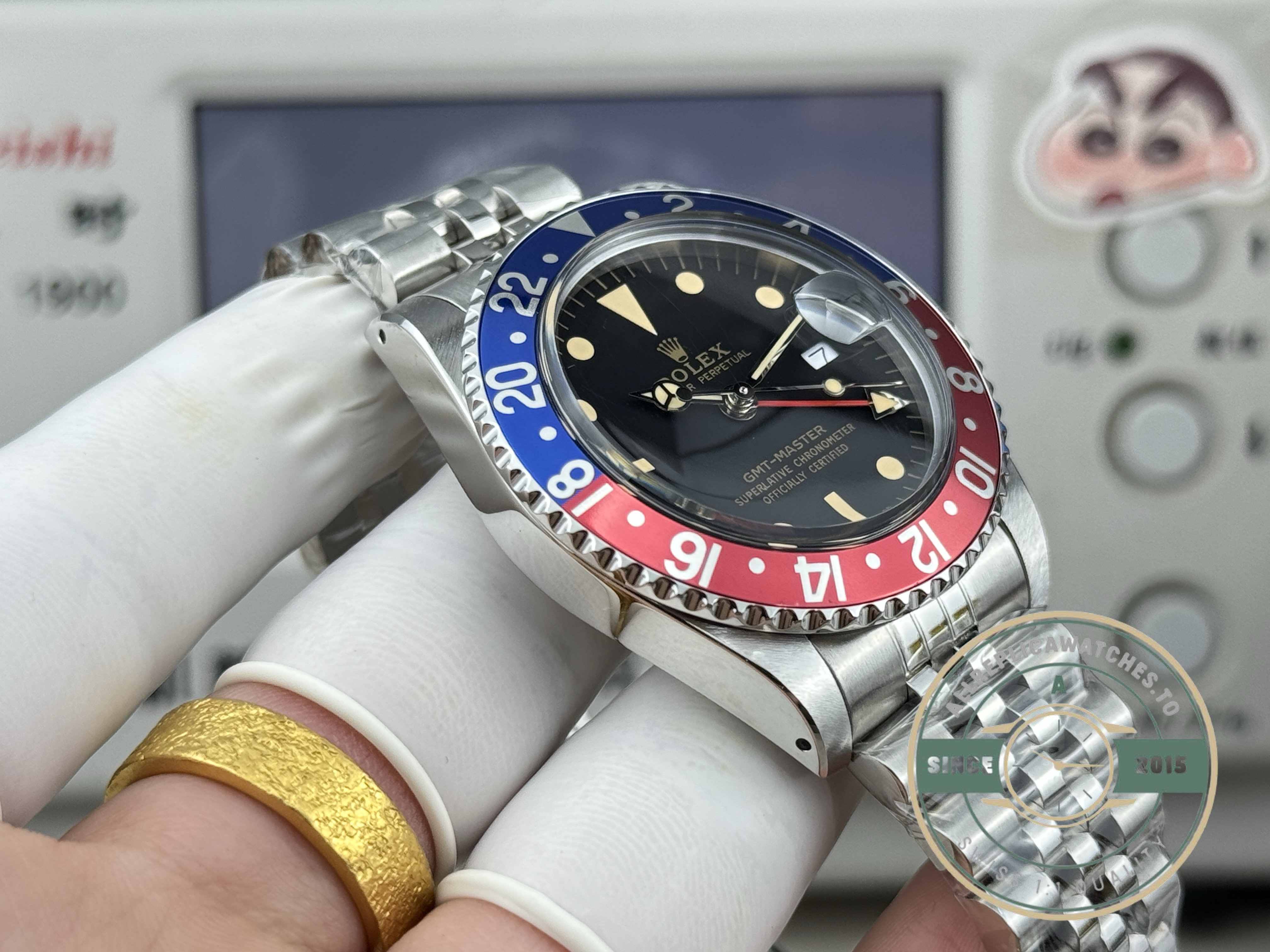 Rolex GMT-Master 16750 Pepsi replica – photo 4