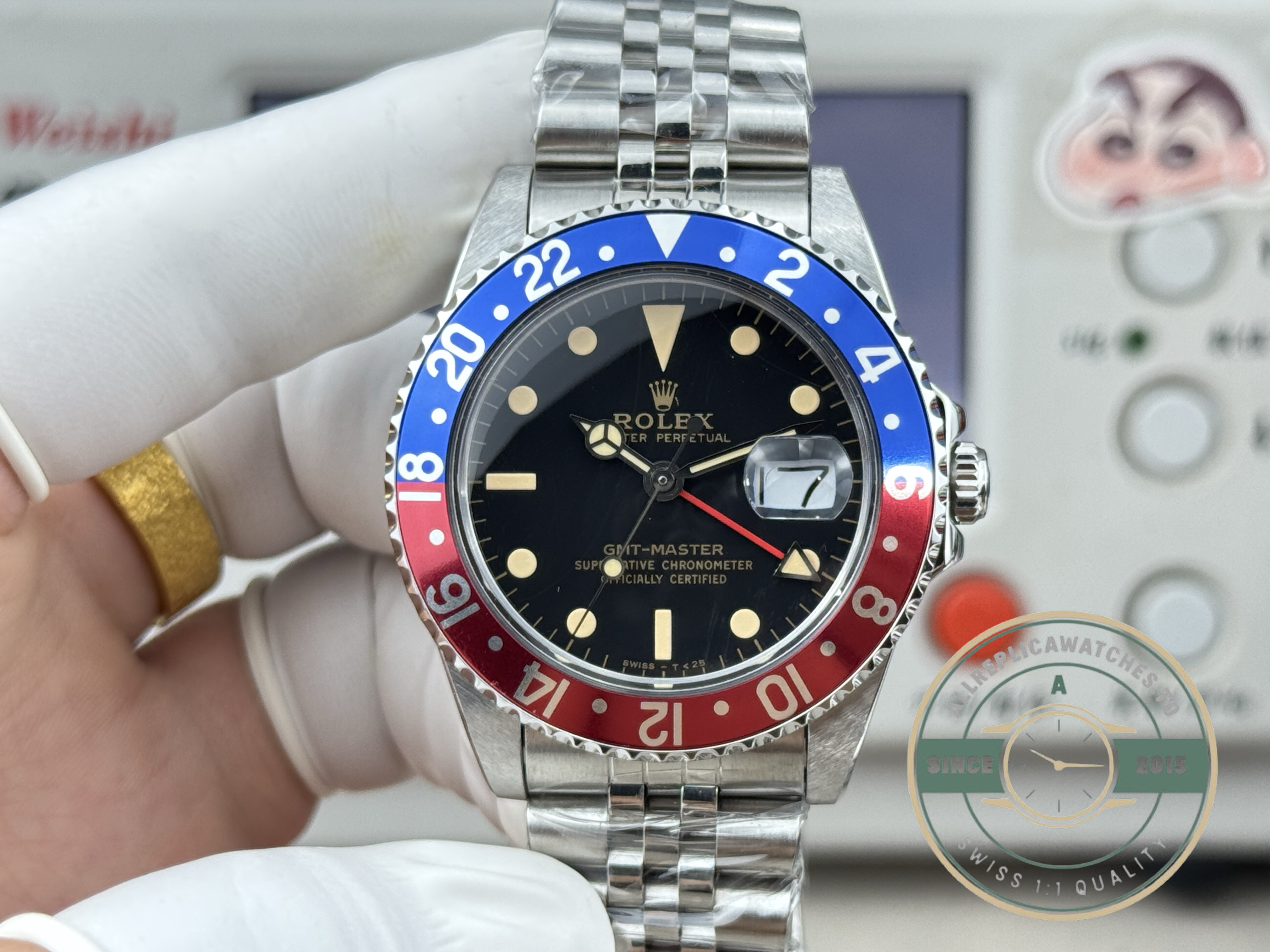 Rolex GMT-Master 16750 Pepsi replica – photo 7
