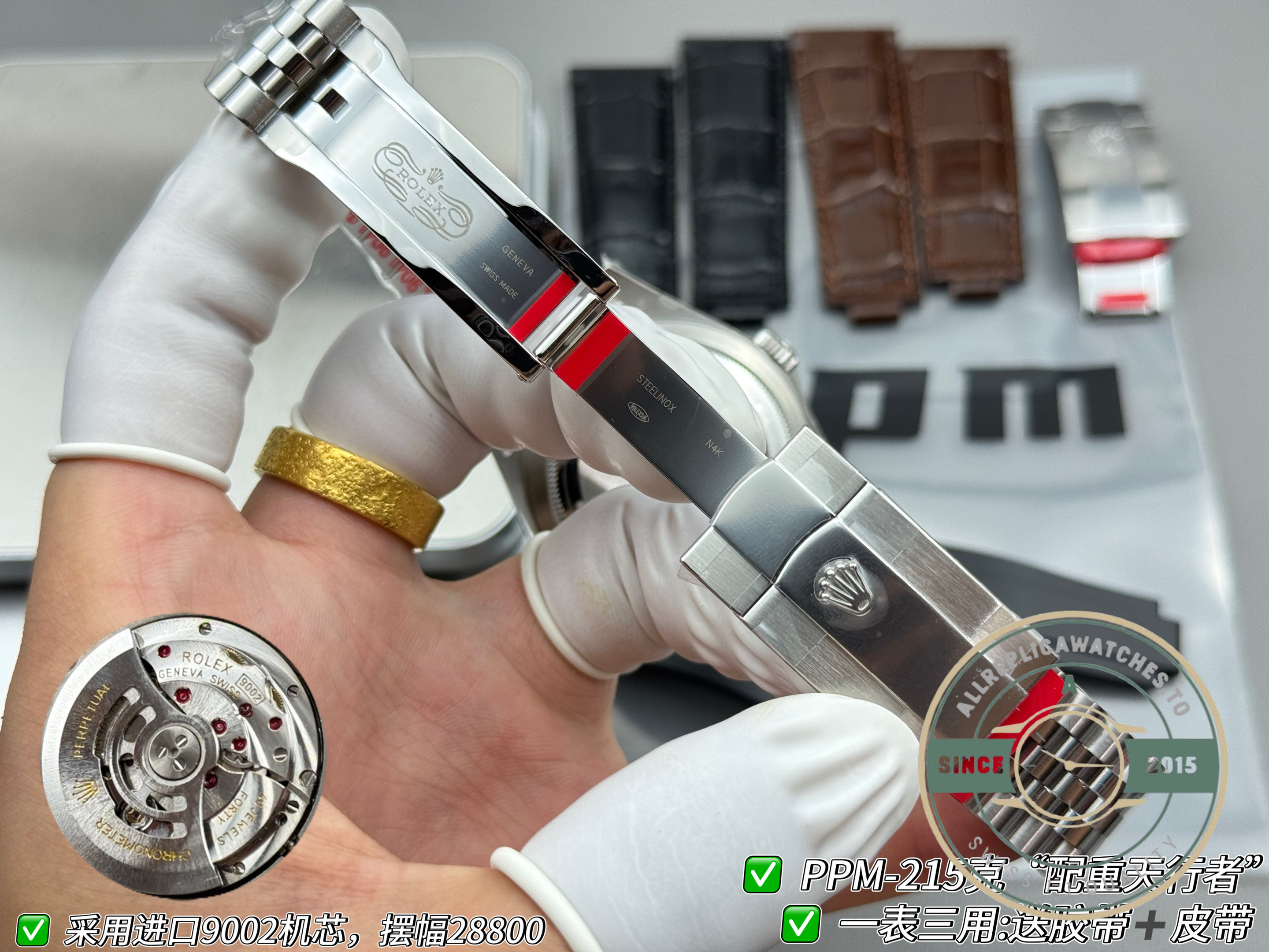 Rolex Sky-Dweller 336934 Black Dial Jubilee replica – photo 5