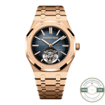 Super Clone Audemars Piguet Royal Oak Flying Tourbillon 41mm Rose Gold Blue Dial Ref.26730OR.OO.1320OR.01 - Thumbnail Image 1