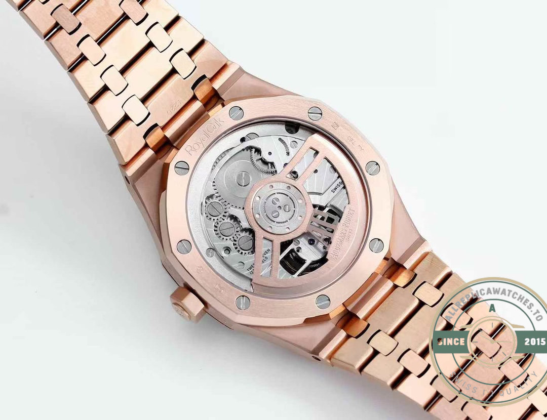 Super Clone Audemars Piguet Royal Oak Flying Tourbillon 41mm Rose Gold Blue Dial Ref.26730OR.OO.1320OR.01 - Image 7