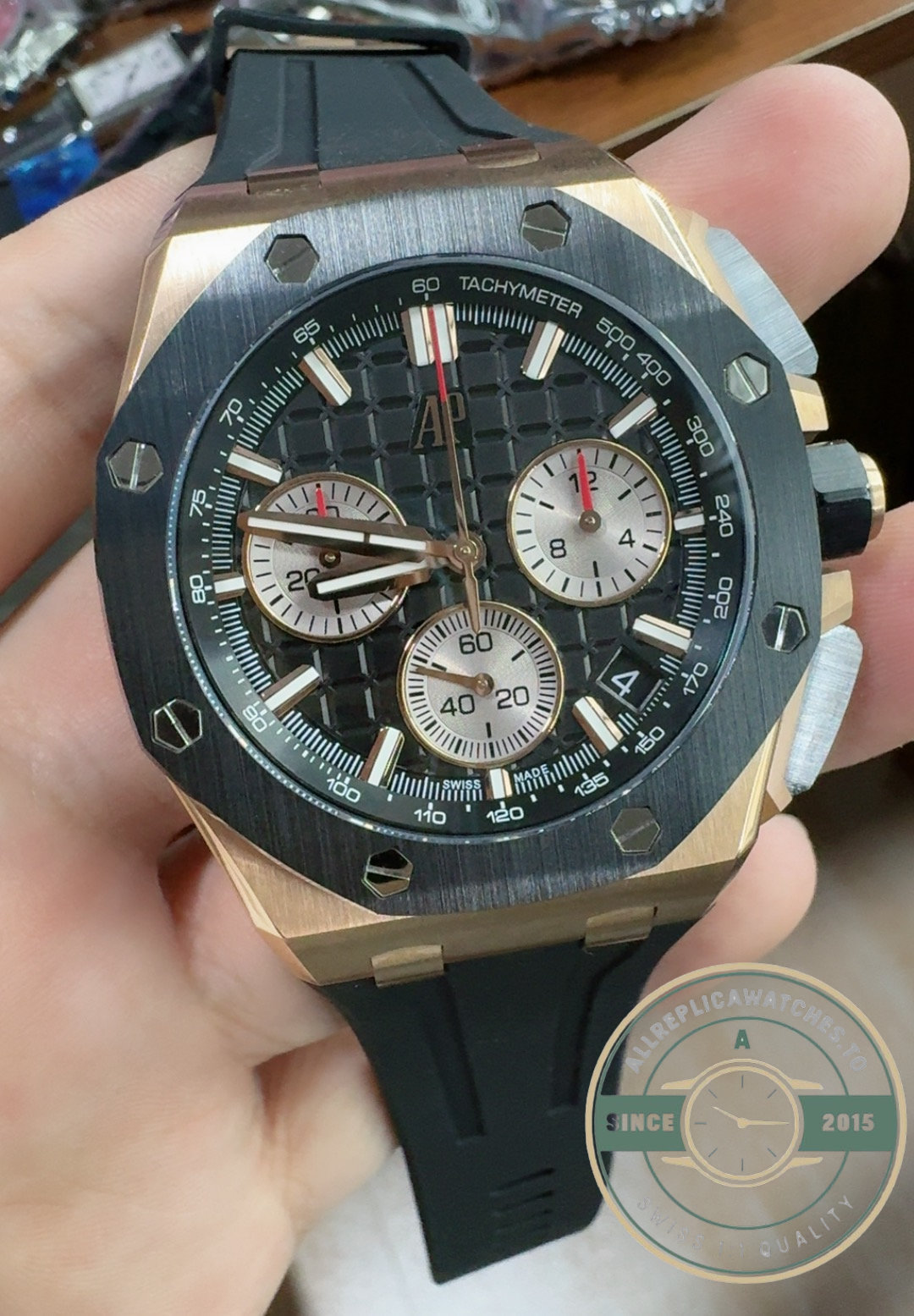 Audemars Piguet Royal Oak Offshore Chronograph 26420RO super clone – photo 6