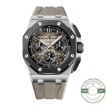 Super Clone Audemars Piguet Royal Oak Offshore Chronograph 42mm Steel Khaki Dial Ref.26420SO.OO.A600CA.01 - Thumbnail Image 1