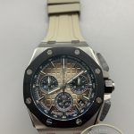 Super Clone Audemars Piguet Royal Oak Offshore Chronograph 42mm Steel Khaki Dial Ref.26420SO.OO.A600CA.01 - Thumbnail Image 2