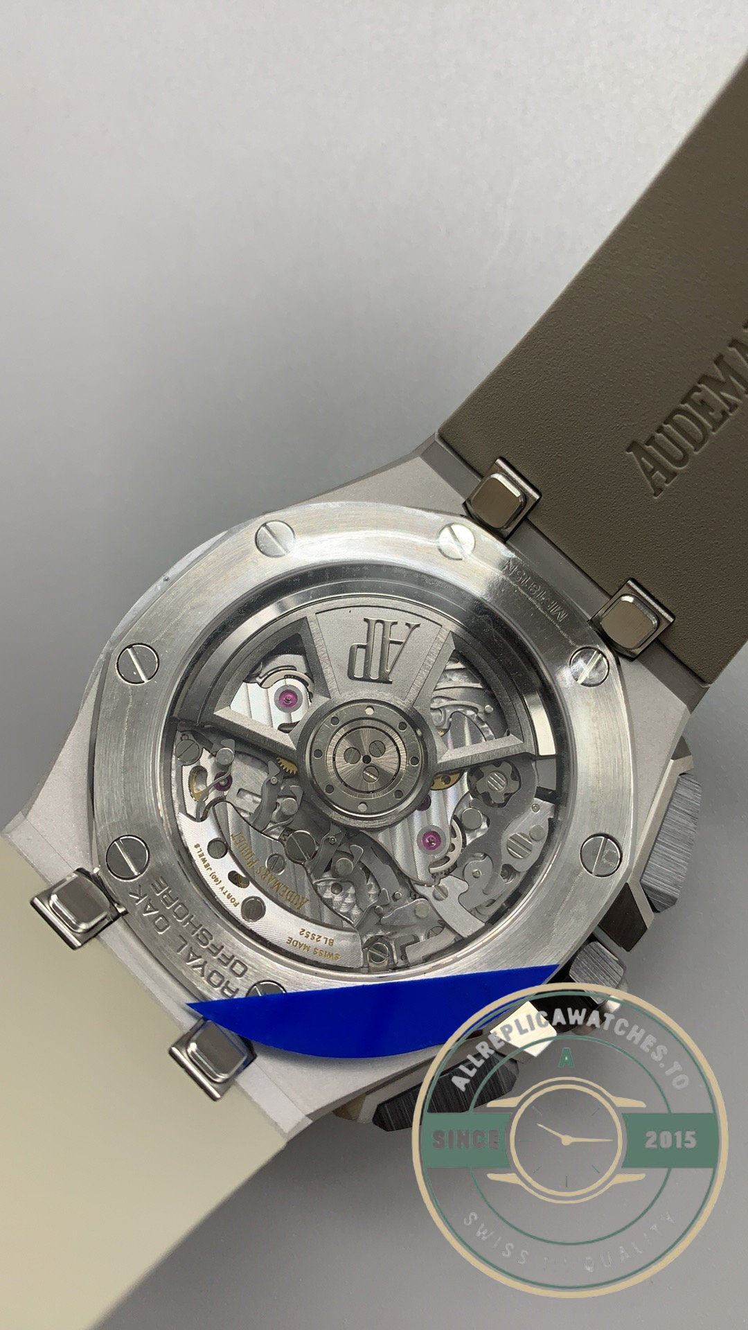 Super Clone Audemars Piguet Royal Oak Offshore Chronograph 42mm Steel Khaki Dial Ref.26420SO.OO.A600CA.01 - Image 8