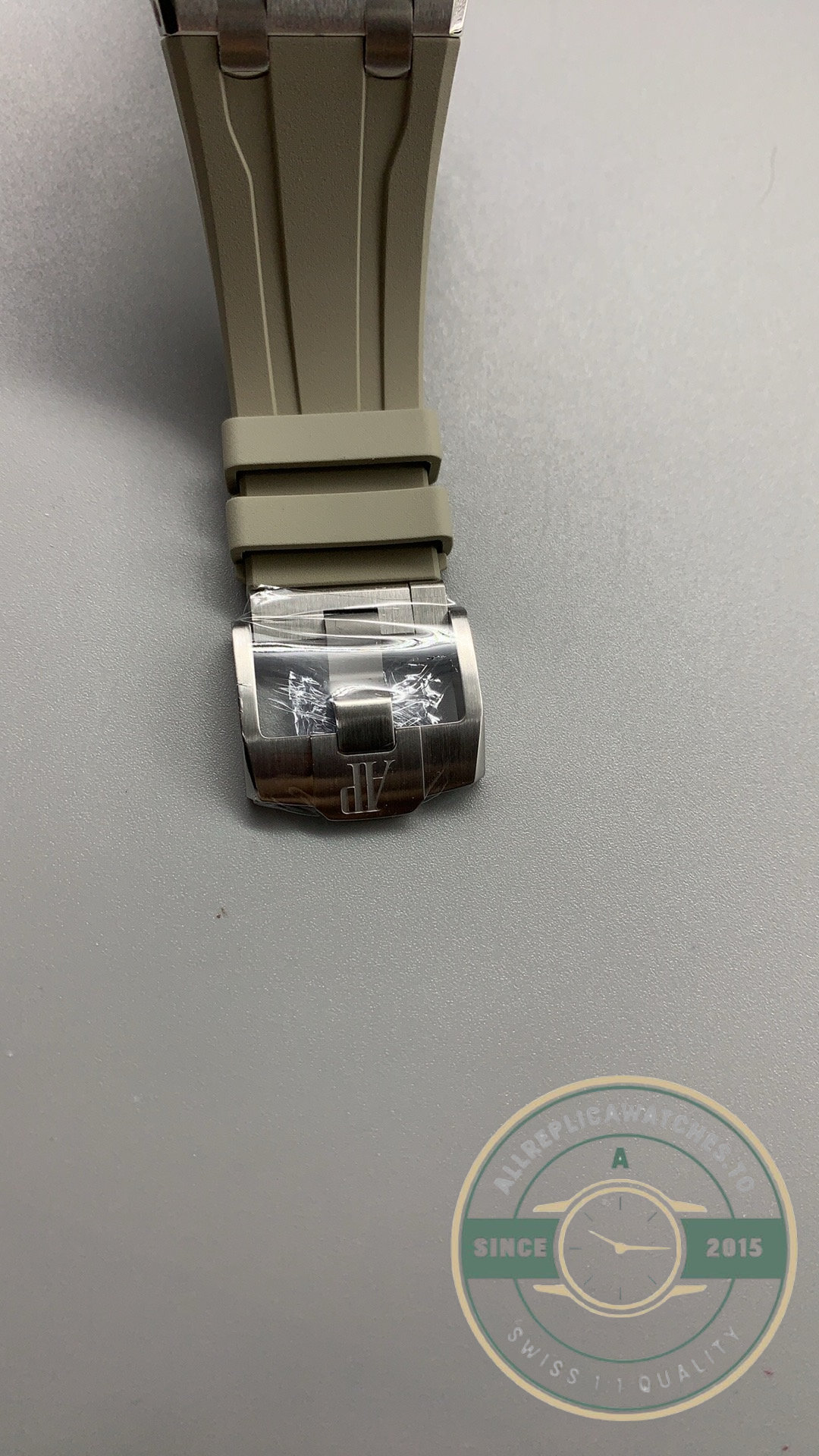 Super Clone Audemars Piguet Royal Oak Offshore Chronograph 42mm Steel Khaki Dial Ref.26420SO.OO.A600CA.01 - Image 10