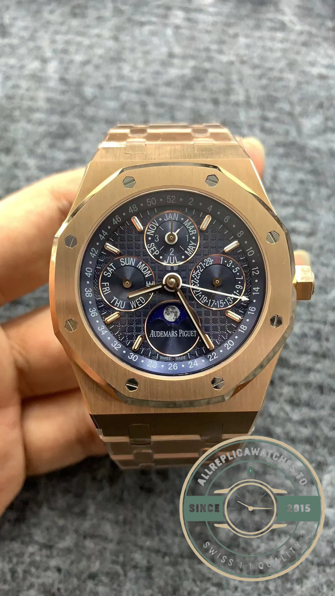Audemars Piguet Royal Oak Perpetual Calendar 26574OR super clone – photo 2