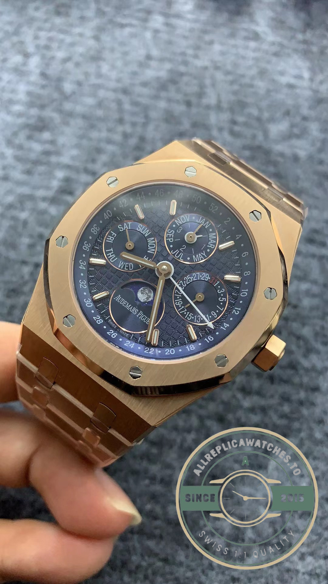 Audemars Piguet Royal Oak Perpetual Calendar 26574OR super clone – photo 4