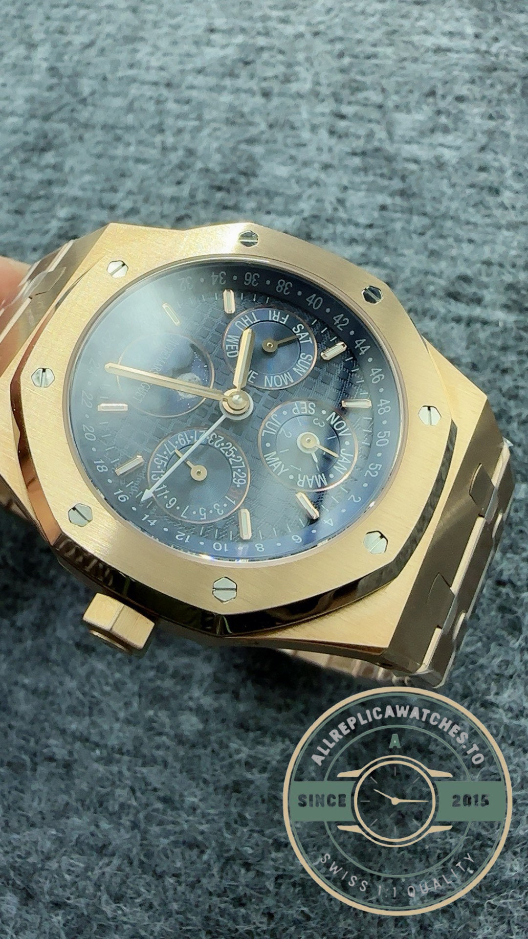 Audemars Piguet Royal Oak Perpetual Calendar 26574OR super clone – photo 6