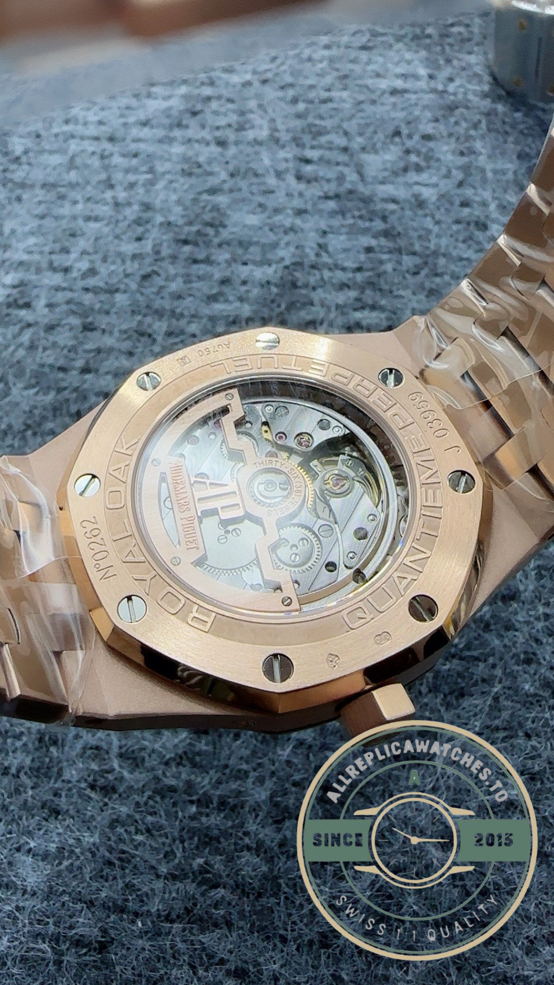 Audemars Piguet Royal Oak Perpetual Calendar 26574OR super clone – photo 9