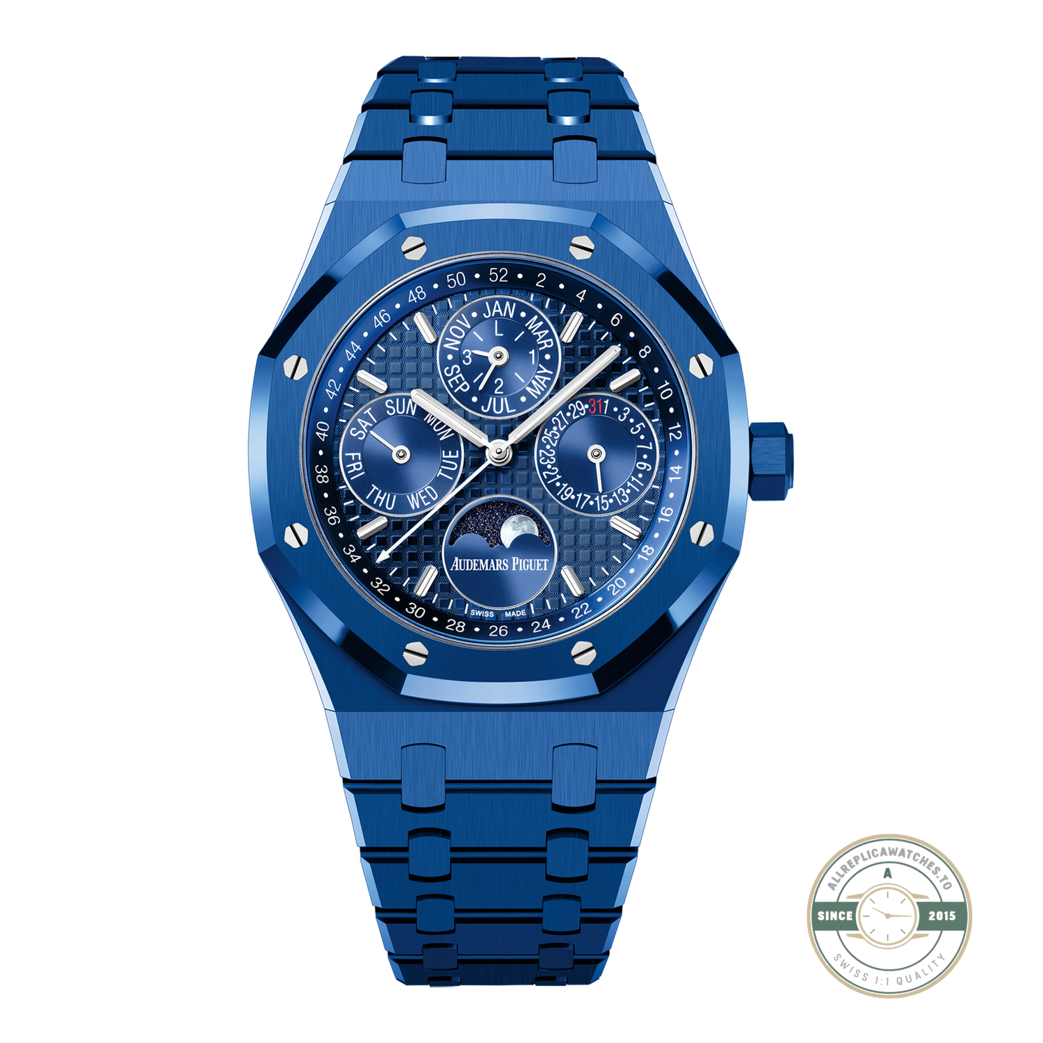 Audemars Piguet Royal Oak Perpetual Calendar 26579CS super clone, ceramic – front view