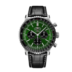 Super Clone Breitling Navitimer B01 Chronograph 46mm Ref. AB0137241L1P1 Green Dial - Thumbnail Image 1